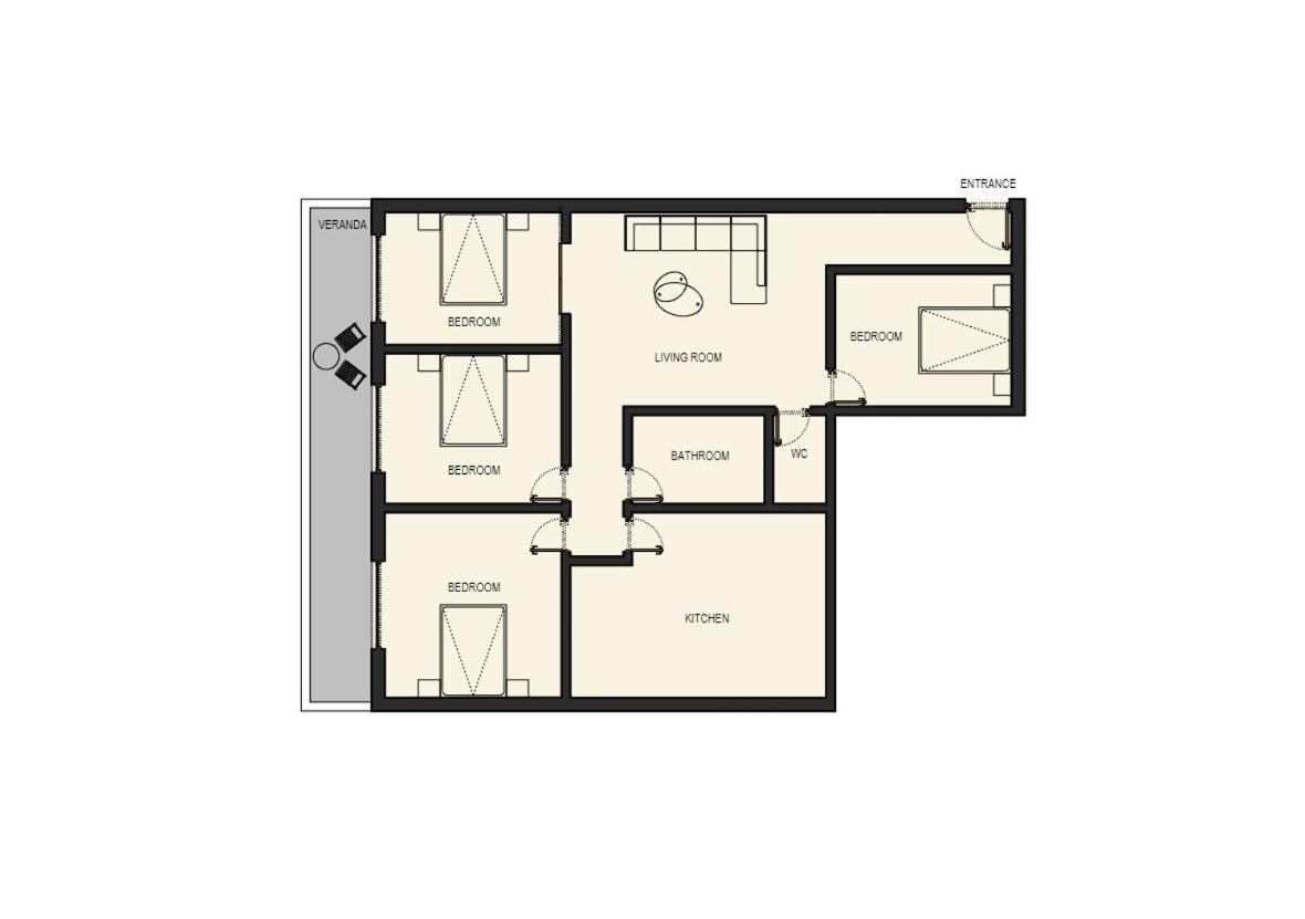Houseloft Meteora Spirit Apartment Trikala  Exterior photo